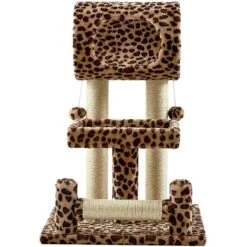 Frisco 28-in Faux Fur Cat Tree -Frisco 105072 PT4. AC SS1800 V1584452672