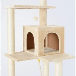 Frisco 78-in Faux Fur Cat Tree & Condo 11 Frisco 78-in Faux Fur Cat Tree & Condo -Frisco 128081 PT3. AC SS1800 V1584452471