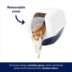Frisco Hooded Cat Litter Box -Frisco 153376 PT2. AC SS1800 V1675279932