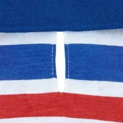 Frisco Striped Dog & Cat Polo Shirt, Red & Blue -Frisco 153590 PT4. AC SS1800 V1624902163