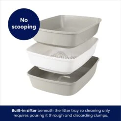 Frisco Sifting Cat Litter Box, Large -Frisco 155658 PT2. AC SS1800 V1675279581