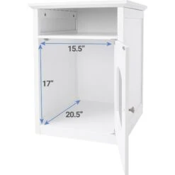 Frisco Decorative Side Table Cat Litter Box Cover -Frisco 156786 PT5. AC SS1800 V1570480091