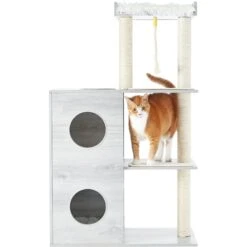 Frisco 52-in Modern Cat Tree & Condo 14 Frisco 52-in Modern Cat Tree & Condo -Frisco 177911 PT5. AC SS1800 V1584453408