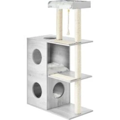 Frisco 52-in Modern Cat Tree & Condo 15 Frisco 52-in Modern Cat Tree & Condo -Frisco 177911 PT6. AC SS1800 V1584453526