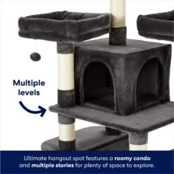 Frisco 68-in Faux Fur Cat Tree & Condo 11 Frisco 68-in Faux Fur Cat Tree & Condo -Frisco 180384 PT2. AC SS1800 V1669908585
