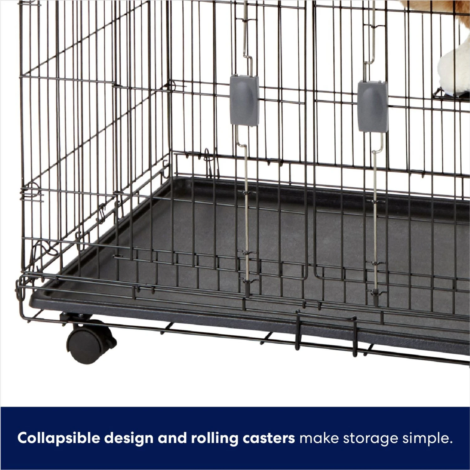 Frisco Collapsible Wire Cat Cage Playpen 6 Frisco Collapsible Wire Cat Cage Playpen - Image 4