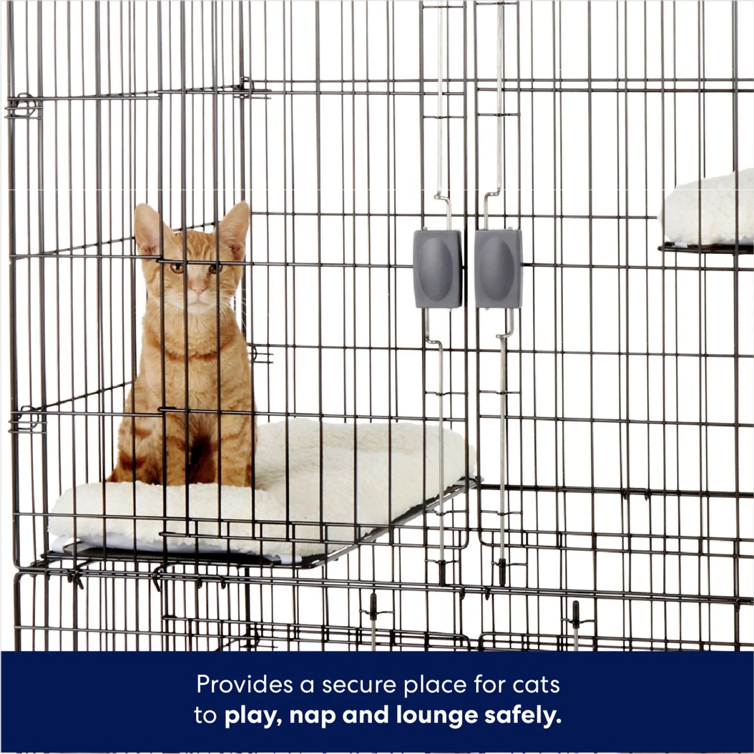 Frisco Collapsible Wire Cat Cage Playpen 7 Frisco Collapsible Wire Cat Cage Playpen - Image 5