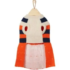 Frisco Pom Pom Bow Striped Dog & Cat Sweater Dress 13 Frisco Pom Pom Bow Striped Dog & Cat Sweater Dress -Frisco 223722 PT4. AC SS1800 V1599508586