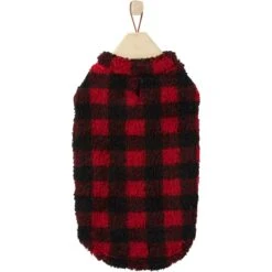 Frisco Ultra Lightweight Plaid Dog & Cat Fleece Vest -Frisco 224280 PT3. AC SS1800 V1599007278