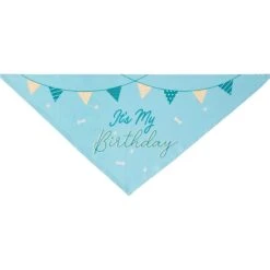 Frisco It's My Birthday Dog & Cat Bandana, Blue -Frisco 248697 PT3. AC SS1800 V1633068119