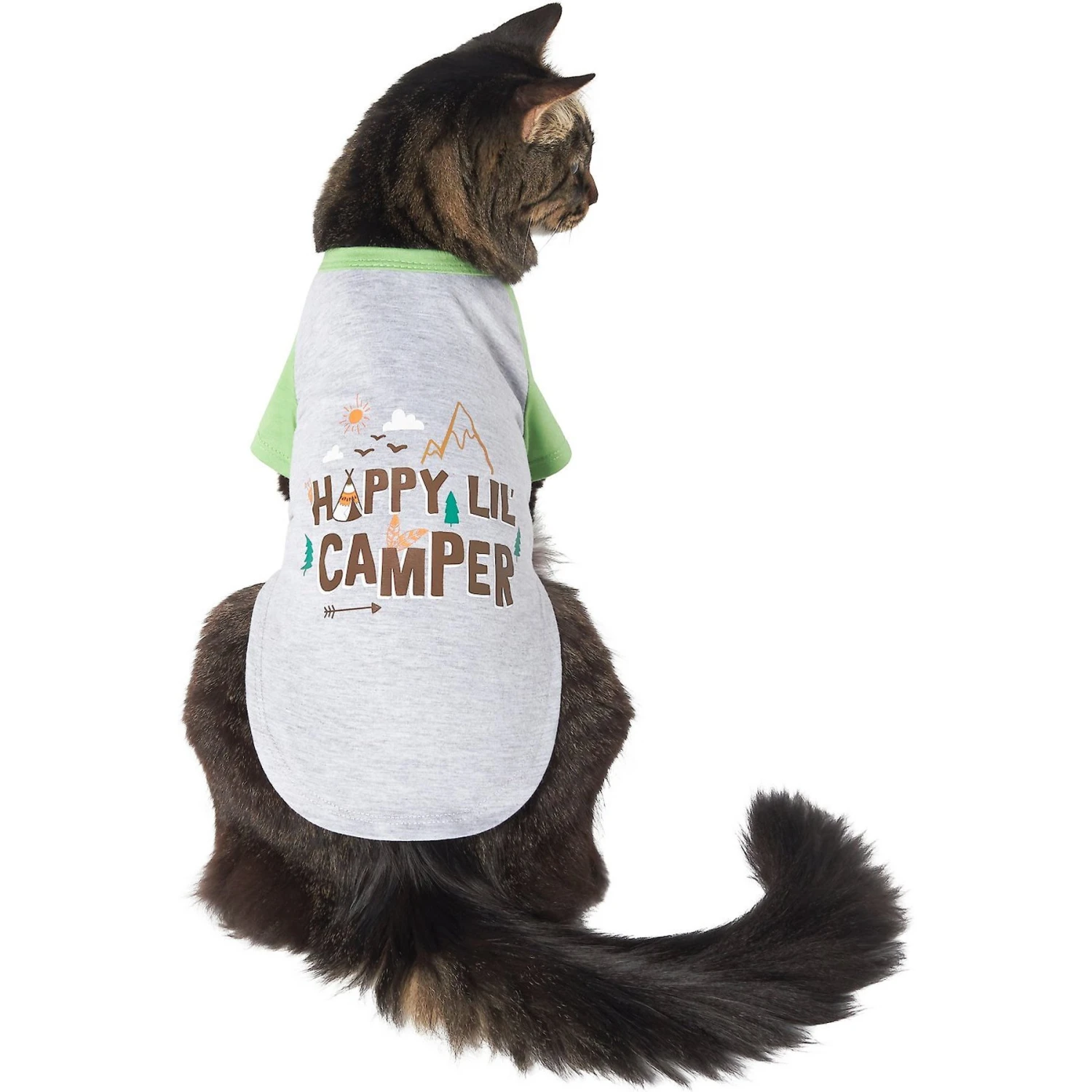 Frisco Happy Lil' Camper Dog & Cat T-Shirt 5 Frisco Happy Lil' Camper Dog & Cat T-Shirt - Image 3