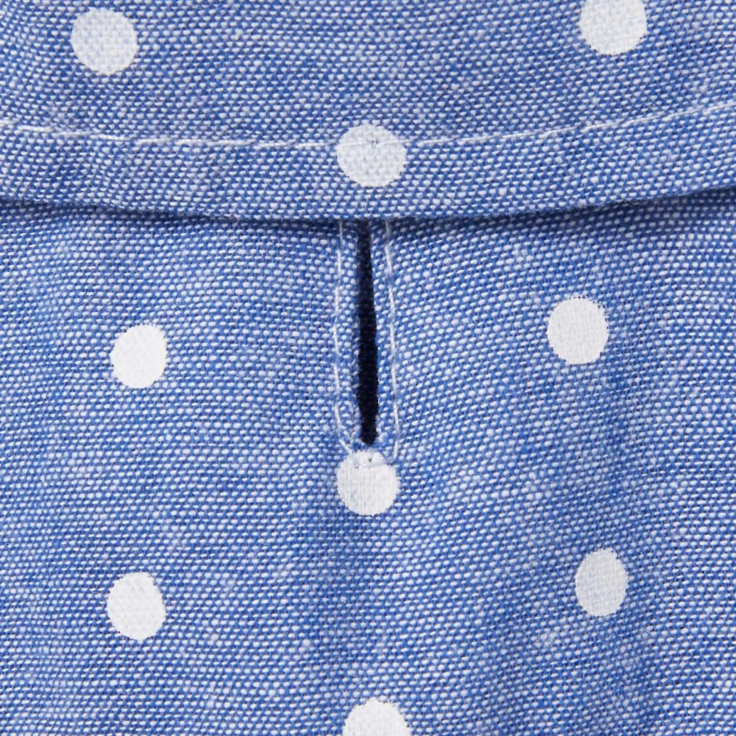 Frisco Polka Dot Chambray Dog & Cat Button Up Shirt 8 Frisco Polka Dot Chambray Dog & Cat Button Up Shirt - Image 6