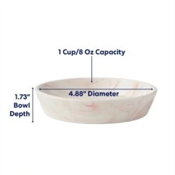 Frisco Marble Design Non-skid Ceramic Cat Bowl -Frisco 256125 PT1. AC SS1800 V1685732021