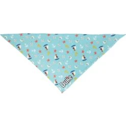 Frisco Nautical Personalized Dog & Cat Bandana -Frisco 258762 PT3. AC SS1800 V1619557664