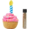 Frisco Birthday Cupcake Plush Cat Toy With Refillable Catnip -Frisco 264456 MAIN. AC SS1800 V1620395232