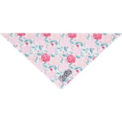 Frisco Watercolor Roses Personalized Dog & Cat Bandana -Frisco 267531 PT2. AC SS1800 V1632688395