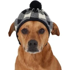 Frisco Plaid Dog & Cat Knitted Hat -Frisco 267925 PT2. AC SS1800 V1628783226