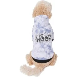 Frisco Woof Tiedye Print Dog & Cat Hoodie -Frisco 267986 PT2. AC SS1800 V1637649411
