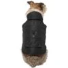 Frisco Mid-Heavyweight Cinching Insulated Dog & Cat Parka, Black/Red Plaid -Frisco 268382 MAIN. AC SS1800 V1628790692