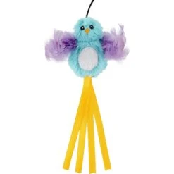 Temptations MixUps Catnip Fever Flavor Soft & Crunchy Cat Treats & Frisco Bird With Feathers Teaser Wand Cat Toy With Catnip -Frisco 293912 PT5. AC SS1800 V1620094343