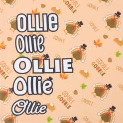 Frisco Quirky Thanksgiving Personalized Dog & Cat Bandana -Frisco 296986 PT4. AC SS1800 V1627655269