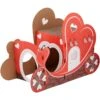 Frisco Valentine Love Carriage Cardboard Cat House, 2-Story -Frisco 301565 MAIN. AC SS1800 V1637693765