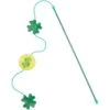 Frisco St. Patrick's Shamrock Teaser Wand Cat Toy With Catnip -Frisco 303108 MAIN. AC SS1800 V1641230189