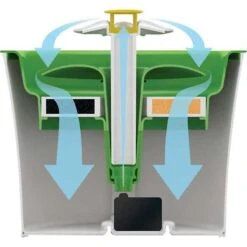 Catit Flower Plastic Cat Fountain & Frisco Pet Toy & Bowl Cleaning Wipes, 70 Count -Frisco 303288 PT3. AC SS1800 V1623043963