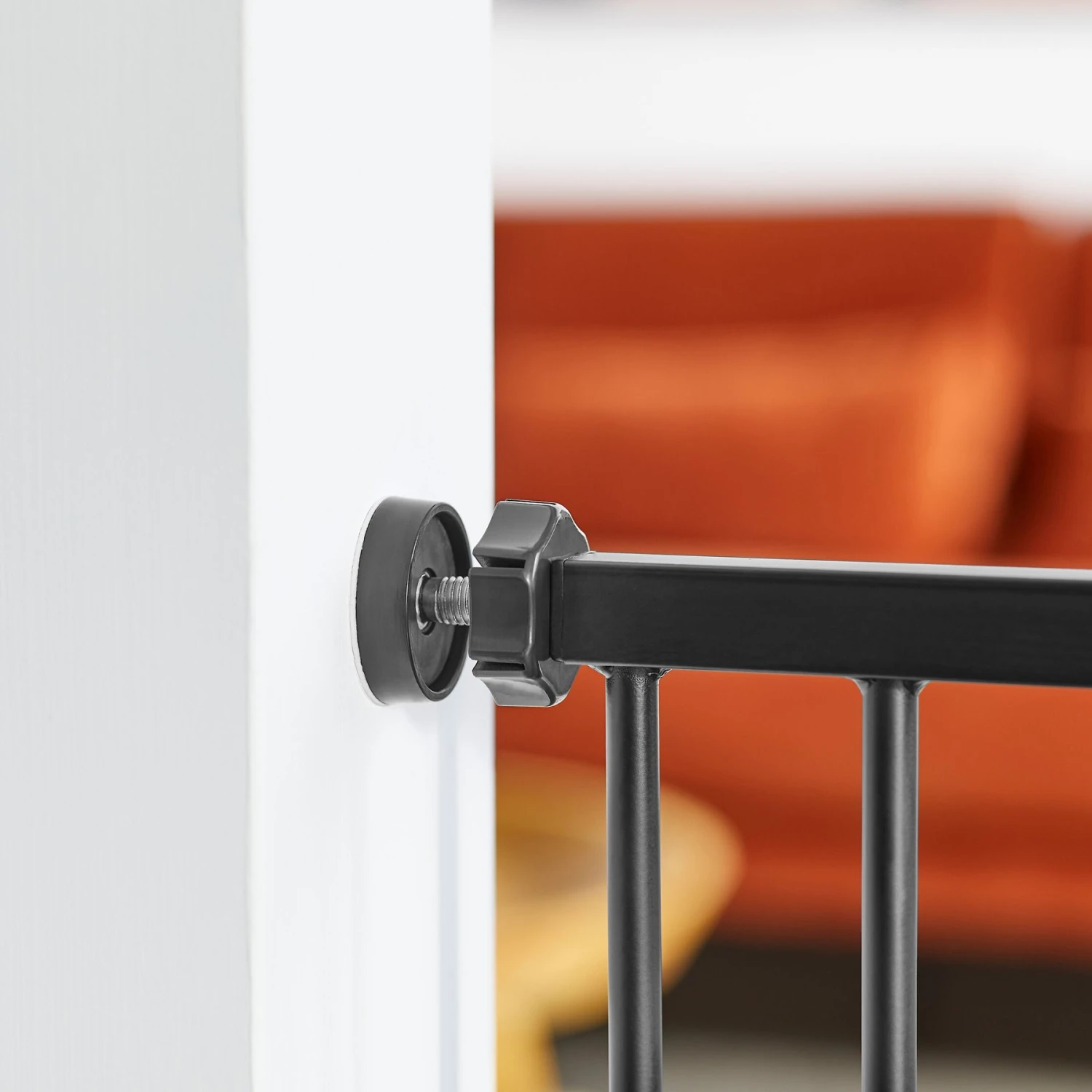 Frisco Wood & Metal Extra Wide Auto-close Dog Gate 6 Frisco Wood & Metal Extra Wide Auto-close Dog Gate - Image 4