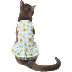 Frisco Sunflower Gingham Dog & Cat Dress 10 Frisco Sunflower Gingham Dog & Cat Dress -Frisco 312120 PT2. AC SS1800 V1644425858
