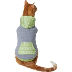 Frisco Green Southwest Dog & Cat Hoodie -Frisco 312248 PT2. AC SS1800 V1644883908
