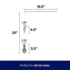 Frisco Halloween Potion Teaser Wand Cat Toy With Catnip 7 Frisco Halloween Potion Teaser Wand Cat Toy With Catnip -Frisco 344076 PT1. AC SS1800 V1689872854