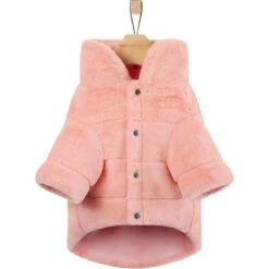 Frisco Lightweight Faux Fur Pink Puffer Dog & Cat Coat 13 Frisco Lightweight Faux Fur Pink Puffer Dog & Cat Coat -Frisco 353869 PT5. AC SS1800 V1659726716