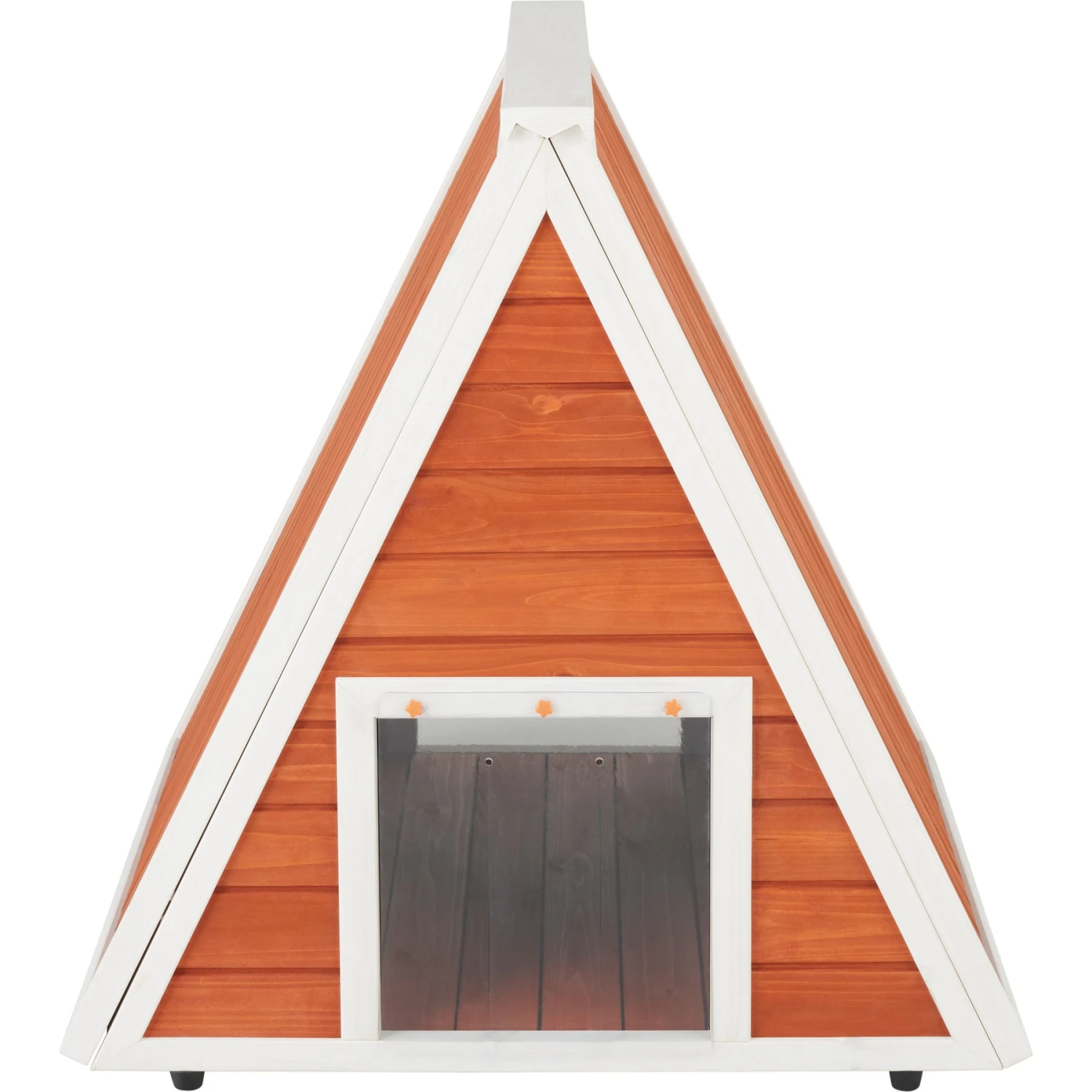 Frisco Outdoor Wooden A-Frame Cat House 5 Frisco Outdoor Wooden A-Frame Cat House - Image 3