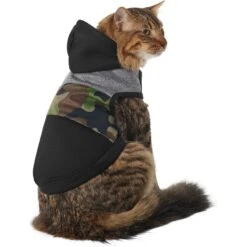 Frisco Army Camo Dog & Cat Hoodie -Frisco 368774 PT2. AC SS1800 V1669102815