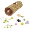 Frisco Spring Plush, Teaser, Ball & Tunnel Variety Pack Cat Toy With Catnip, 10 Count -Frisco 541590 MAIN. AC SS1800 V1670608551