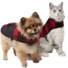 Frisco Reversible Medium Weight Boulder Plaid Dog & Cat Coat -Frisco 717846 MAIN. AC SS1800 V1692380180