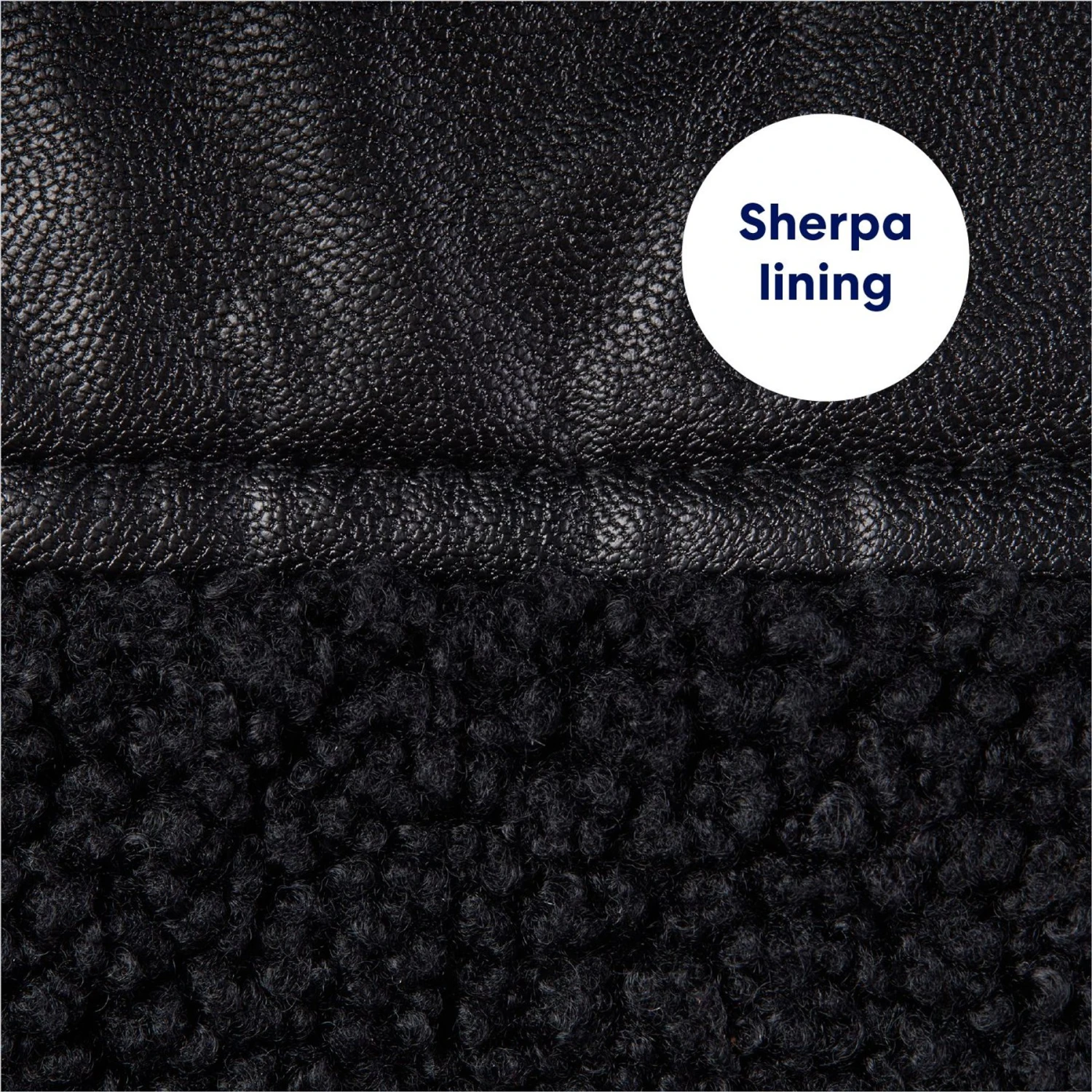 Frisco Medium Weight Faux Leather Dog & Cat Parka With Faux Fur Trimmed Hood, Black 8 Frisco Medium Weight Faux Leather Dog & Cat Parka With Faux Fur Trimmed Hood, Black - Image 6