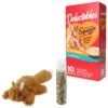 Hartz Delectables Squeeze Up Variety Pack Lickable Cat Treats & Frisco Squirrel Plush Cat Toy With Refillable Catnip -Frisco 737422 MAIN. AC SS1800 V1670877207