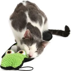 Frisco Natural Catnip & Hartz Cattraction Silver Vine & Catnip Gator Cat Scratcher Toy, Color Varies -Frisco 737470 PT8. AC SS1800 V1683212078