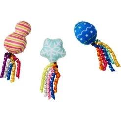 Frisco Holiday Festive Ornaments Plush Cat Toy