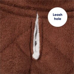 Frisco Medium Weight Quilted Dog & Cat Coat With Cozy Sherpa Lining -Frisco 744310 PT6. AC SS1800 V1692195418