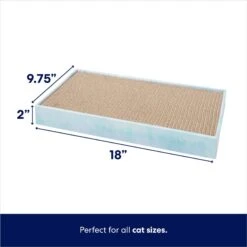 Frisco Double-Wide Cat Scratcher Toy Refill With Catnip, 2 Count & Frisco Double-Wide Cat Scratcher Toy With Catnip -Frisco 933566 PT6. AC SS1800 V1692303790