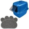 Van Ness Enclosed Cat Litter Pan & Frisco Paw Shaped Cat Litter Mat 1 Van Ness Enclosed Cat Litter Pan & Frisco Paw Shaped Cat Litter Mat -Frisco 947414 MAIN. AC SS1800 V1693924194